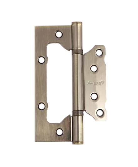 Накладные петли бабочки Петля накладная Avers 100*75*2,5 - В2 AB 